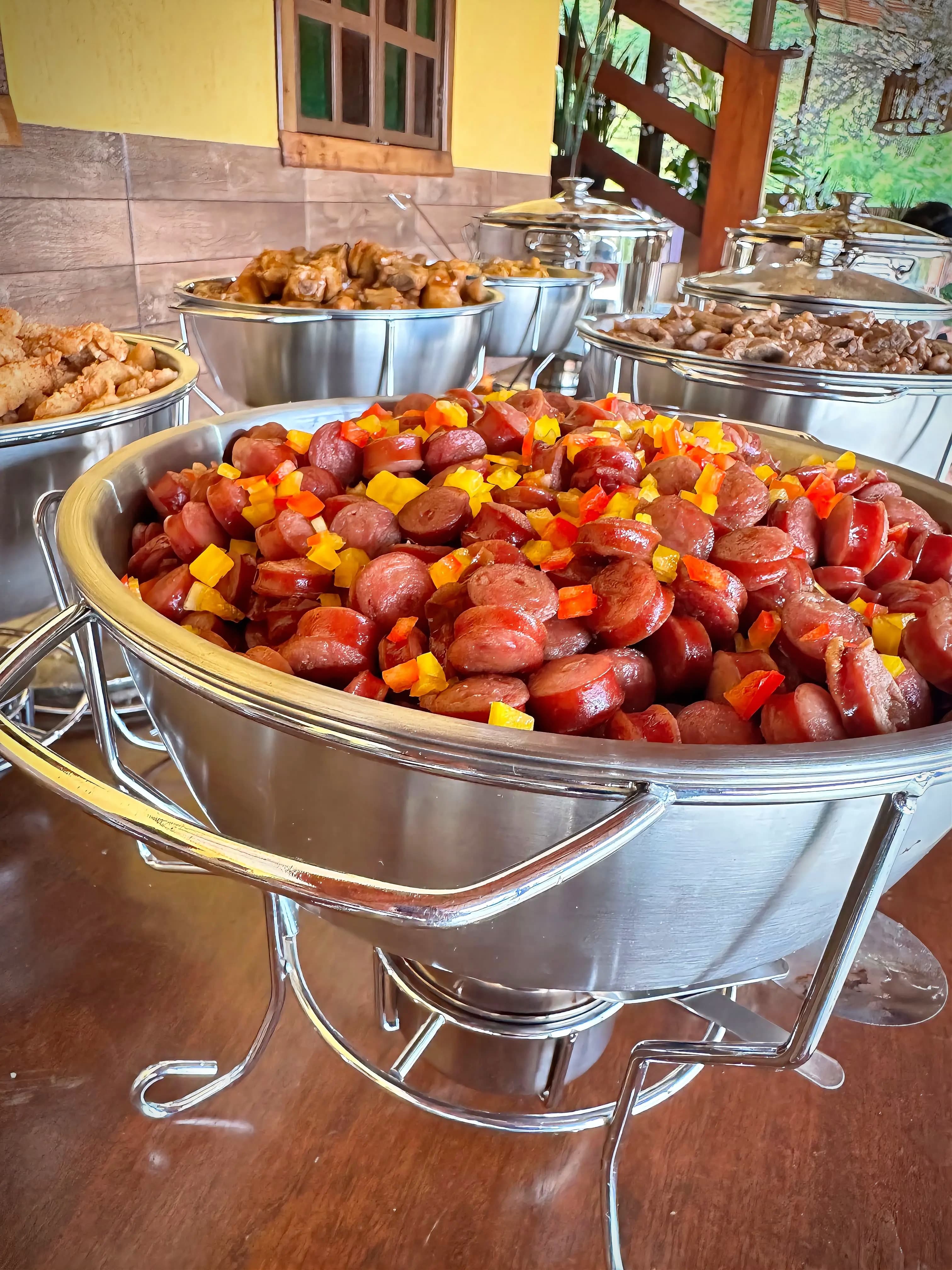 Buffet para confraternizações